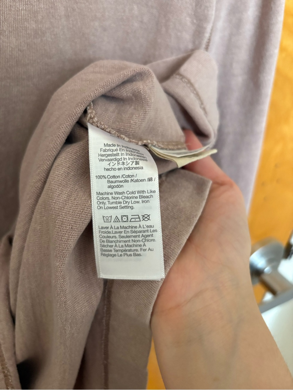 Madewell heavyweight long sleeve mock neck tee - Picture 4 of 4